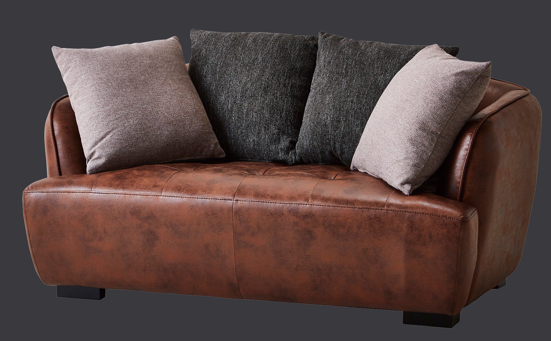 ボルドー ソファ 通気性、強度に優れた新素材「エアレザー」採用（2サイズ） - 家具のささおか オンラインショップ