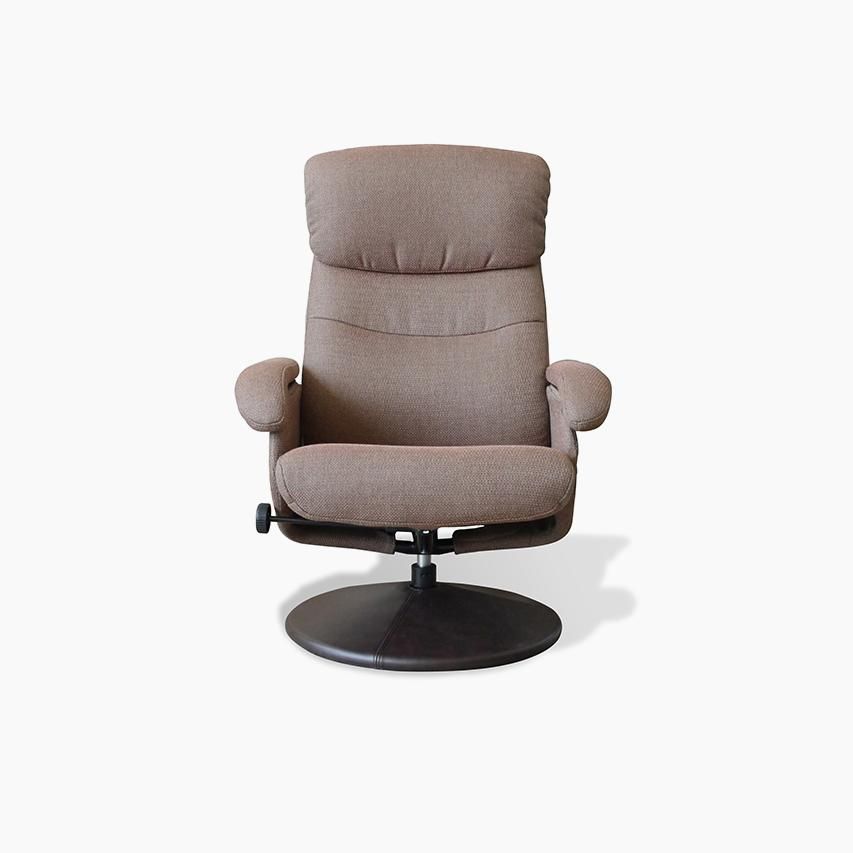 ガルト シミル リクライニングパーソナルチェア オットマン付き