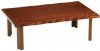 国産 一蘭・タモ/ケヤキ突板貼り 折れ脚 軽量 リビングテーブル 座卓（120サイズ ）
