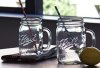 メイソンジャー ドリンキングマグ クリア Mason jar DRINKING MUG （2サイズ 480ml/700ml）
