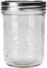 メイソンジャー 保存容器 ワイドマウス クリア Mason jar （3サイズ）