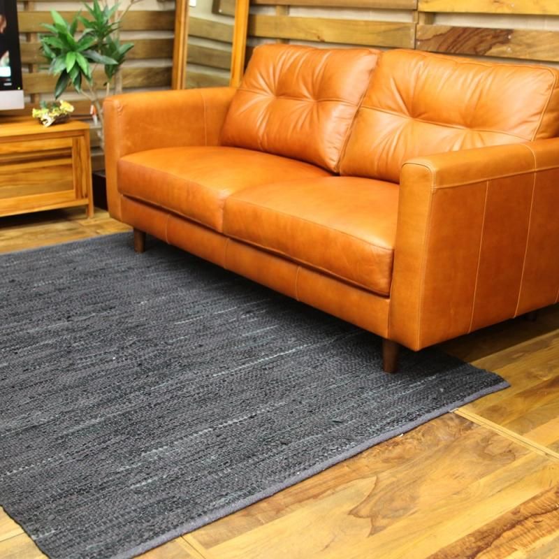 ienowa Quanto 3P総オイルレザーソファ