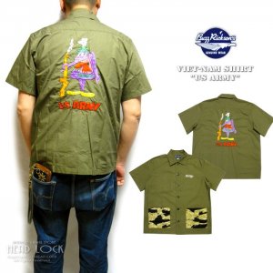 BuzzRickson's バズリクソンズ ベトナムシャツ"US ARMY" 半袖 BR38405