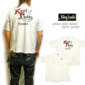 KingLouie キングルイ オープンポロシャツ KENT LANES 鹿の子ポロ KL78532 オフホワイト