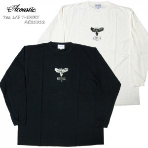 Acoustic アコースティック 長袖Tシャツ EAGLE ロングTシャツ AC21312