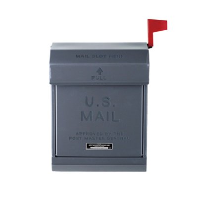 U,S, Mail box2 ダークグレー|ARTWORKSTUDIO