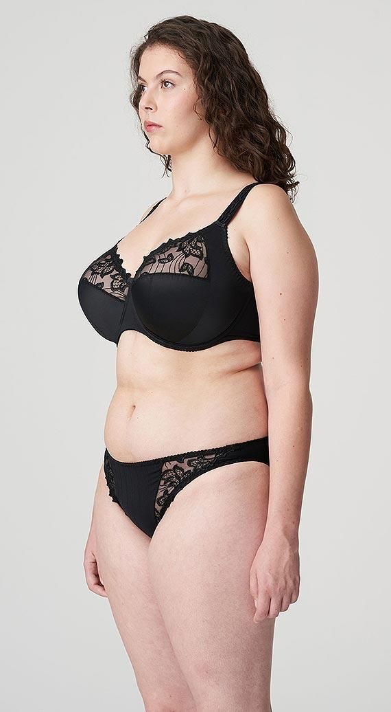 0161815 Black フルカップ・ブラジャー DEAUVILLE プリマドンナ