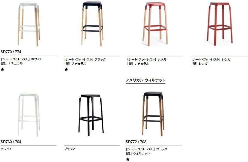 スツール・ウッドスツール・メタルスツール【Steelwood Stool