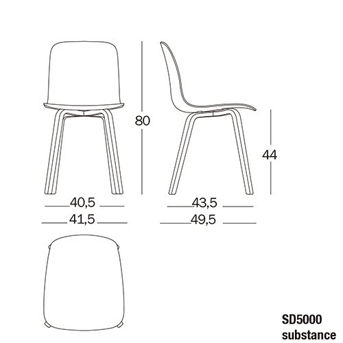 デザイナーズチェア・チェア・椅子【Substance Armchair（サブスタンス