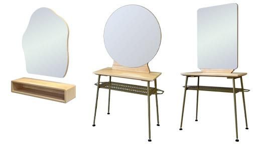 壁付けミラー／スタンドミラー - 理美容室向け家具販売 サロン