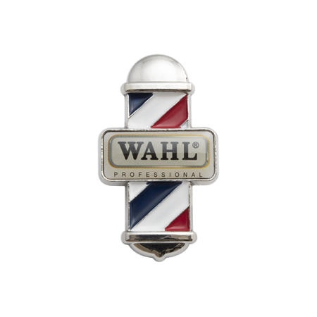 WAHL正規品】WAHL Barber's Pole Pin Badge バーバーポール・ピンバッジ