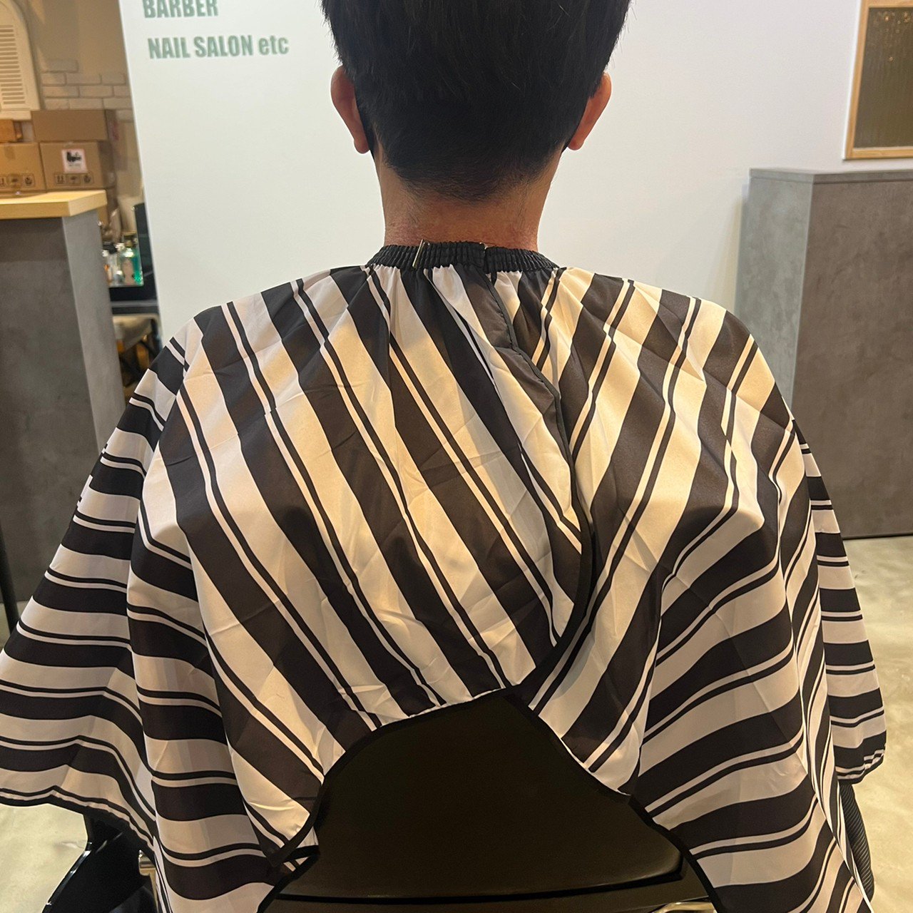 No.B1 barber バーバー 理容 カットクロス 刈布 WAHL 美容室 - ヘアケア