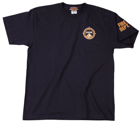 BT-818 ヘビーウェイトコットン 半袖Tシャツ - BULLRESCUE（ブルレスキュー）消防手袋・救助手袋