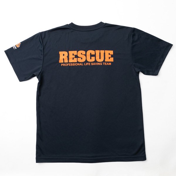 BT-948 BULLRESCUE ドライ半袖Tシャツ - BULLRESCUE（ブルレスキュー）消防手袋・救助手袋