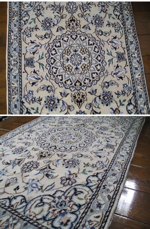 ペルシャ絨毯 ナイン産 - 手織ラグのキリムとギャッベのお店 ペルシャ 