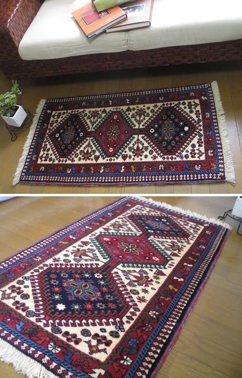 ヤラメ絨毯 - 手織ラグのキリムとギャッベのお店 ペルシャバザール