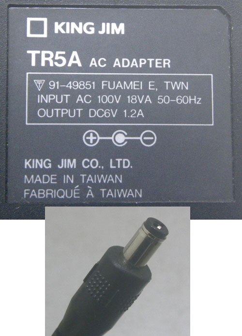 tr5a,SR6A,KING JIM