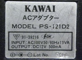 KAWAI ,PS-121D2,XD-5