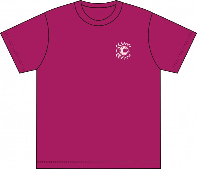 Fate/Grand Order カルデア・ラジオ局 Plus 名言Tシャツ （エリザベート＆アストルフォver） XLサイズ（ピンク） -  Ａ＆Ｇショップ