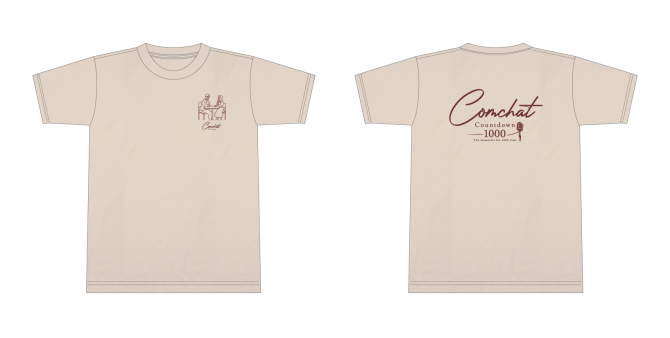 L】こむちゃっとプラチナム Tシャツ (ナチュラル)Lサイズ - A&G