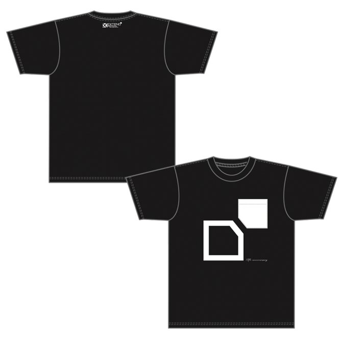 【XLサイズ】エクステンドフェスTシャツ（黒） - Ａ＆Ｇショップ