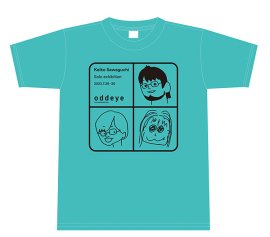 【沢口けいこ先生初個展発売商品】オッドアイTシャツ(Mサイズ)