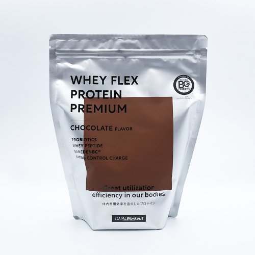 【送料無料】オリジナルプロテイン WHEY FLEX PROTEIN PREMIUM 【CHOCOLATE】750g - TWorkout  WEBSTORE｜トータル・ワークアウト・オンラインショップ