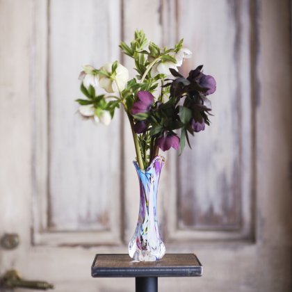 花瓶 , 一輪挿し - 幸愛硝子（ユキエガラス）: 小樽より手作りガラス 
