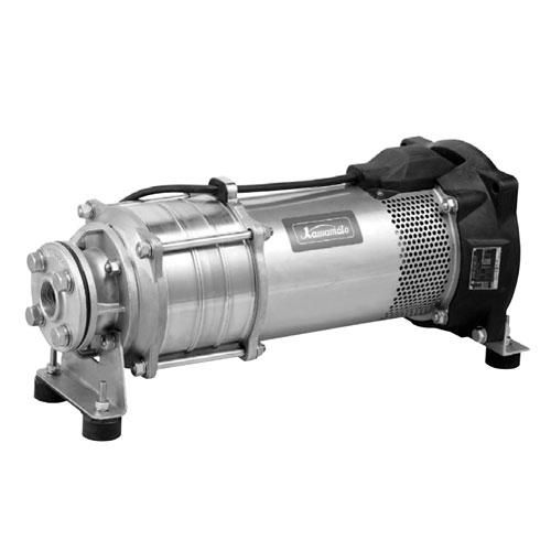 川本製作所 KUR3-506-Y3.7 三相200V 60Hz 横置き - ポンプ