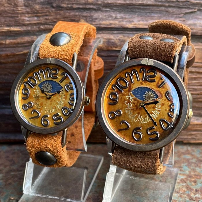 木彫 ハンドクラフト 腕時計 made in Canada - 腕時計(アナログ)