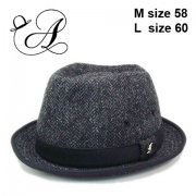 Herringbone Wool Hat
