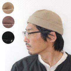 <img class='new_mark_img1' src='https://img.shop-pro.jp/img/new/icons8.gif' style='border:none;display:inline;margin:0px;padding:0px;width:auto;' />Linen Nep Cotton Canvas Fishermans Cap 