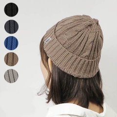 <img class='new_mark_img1' src='https://img.shop-pro.jp/img/new/icons56.gif' style='border:none;display:inline;margin:0px;padding:0px;width:auto;' />Linen Cotton Knit Cap Cable