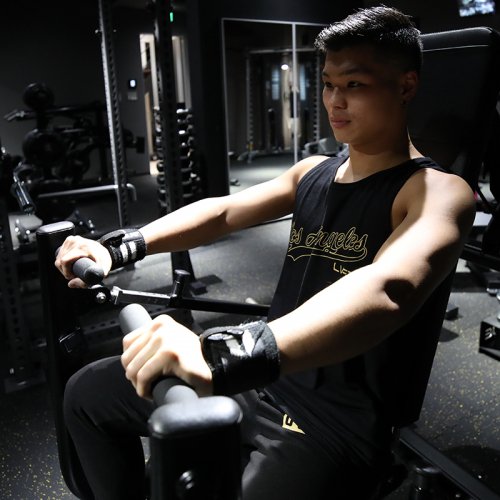 【EXCLUSIVE COLLECTION】【即お届け】【LIVE FIT】【LVFT】LA Tank（Black/Gold ）<img class='new_mark_img2' src='https://img.shop-pro.jp/img/new/icons7.gif' style='border:none;display:inline;margin:0px;padding:0px;width:auto;' />
