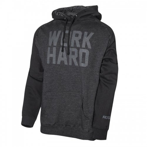 【50%OFF】【即お届け】【ROGUE】ROGUE WORK HARD HOODIE（Charcoal Heather / Black）<img class='new_mark_img2' src='https://img.shop-pro.jp/img/new/icons24.gif' style='border:none;display:inline;margin:0px;padding:0px;width:auto;' />