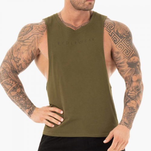 【30%OFF】【RYDERWEAR】Active Cotton Baller tank（Khaki）<img class='new_mark_img2' src='https://img.shop-pro.jp/img/new/icons24.gif' style='border:none;display:inline;margin:0px;padding:0px;width:auto;' />
