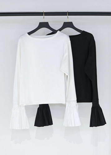 【ご予約販売】【12月中旬〜下旬入荷予定】シャツスリーブムジTOPS<img class='new_mark_img2' src='https://img.shop-pro.jp/img/new/icons14.gif' style='border:none;display:inline;margin:0px;padding:0px;width:auto;' />