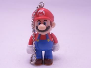 マリオパーティ　ソフトキーホルダー　フィギュア　レトロ スーパーマリオ フィギュア キーホルダー ドコデモスイング