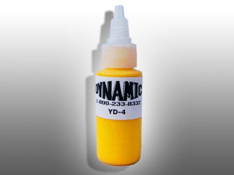 【ＤＹＮＡＭＩＣ】インク (120ml/30ml) カナリーイエロー - タトゥー、刺青のことならBODY-DECO　（ボディデコ）