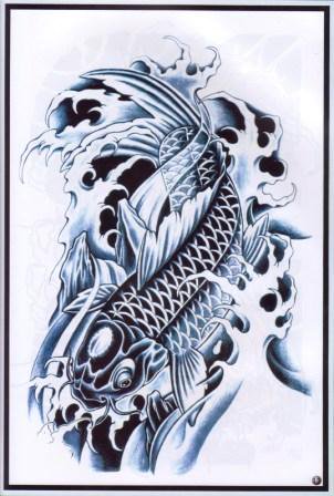 デザイン本 Tattoo 紋身手稿 龍 鯉 人物 タトゥー 刺青のことならbody Deco ボディデコ