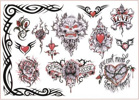 デザイン本 新 Tattoo Flash Vol 4 タトゥー 刺青のことならbody Deco ボディデコ