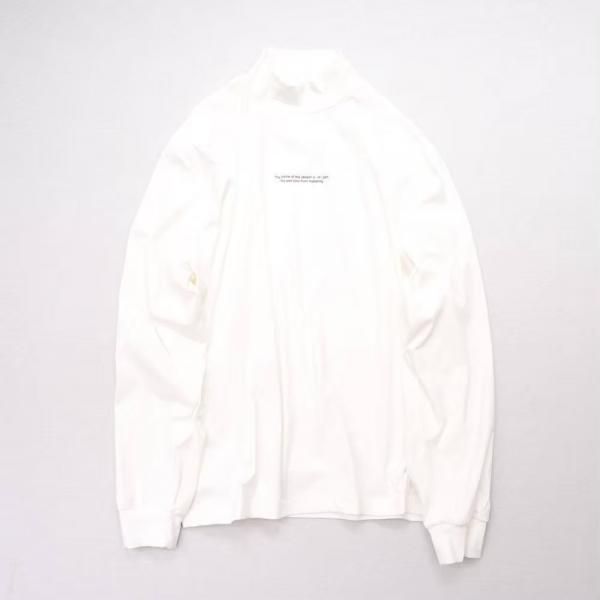 stein / シュタイン /OVERSIZED HIGH NECK LS