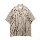 <img class='new_mark_img1' src='https://img.shop-pro.jp/img/new/icons1.gif' style='border:none;display:inline;margin:0px;padding:0px;width:auto;' />stein / 奿 /CUPRO OPEN COLLAR SS SHIRT