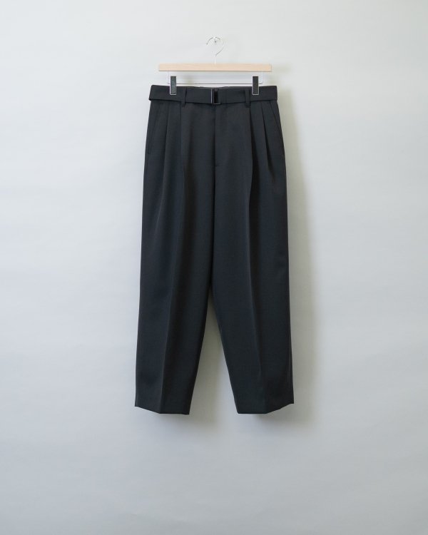 stein / シュタイン / BELTED WIDE STRAIGHT TROUSERS - INSECTE WEB STORE  〔インセクト〕yohji yamamoto pour homme（ヨウジヤマモト  プールオム）soloist（ソロイスト）undercover（アンダーカバー）stein（シュタイン）正規取扱店通販サイトです。