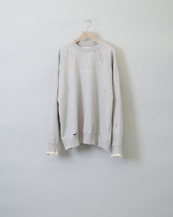 stein / シュタイン / OVERSIZED REBUILD SWEAT LS - INSECTE WEB STORE 〔インセクト〕yohji  yamamoto pour homme（ヨウジヤマモト ...