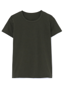 Y's/ワイズ/ワイズスタッズプリントピュアシルバーTシャツ