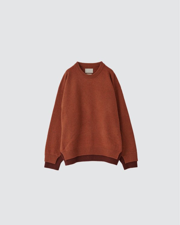 YOKE / Connecting Crewneck Sweater - ニット/セーター