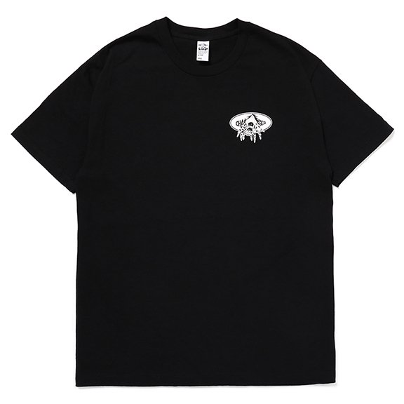 CHALLENGER/チャレンジャー/ LOGO SPIDER TEE-BLACK - INSECTE WEB