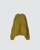 <img class='new_mark_img1' src='https://img.shop-pro.jp/img/new/icons1.gif' style='border:none;display:inline;margin:0px;padding:0px;width:auto;' />yoke/衼/ IREGULAR KNITTED CREWNECK SWEATER