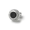 GARNI /  / Round Stone Pierce - BLACK